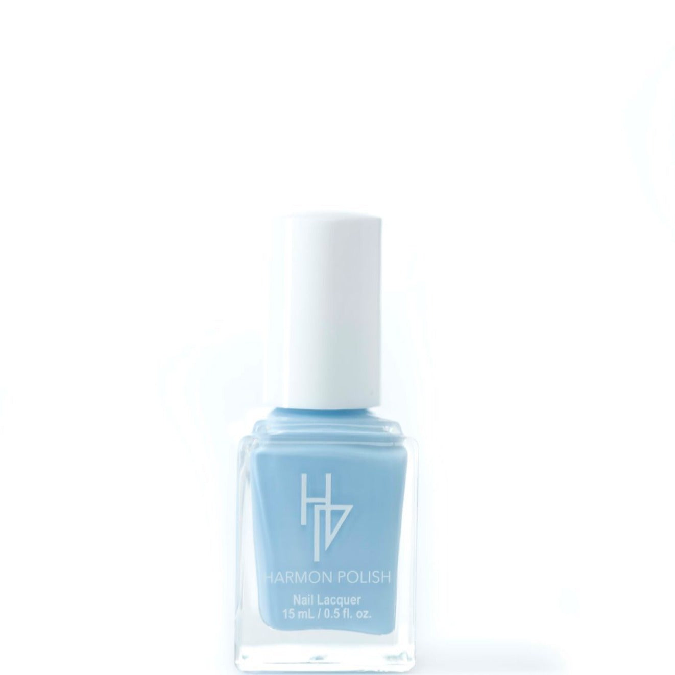 Aqua blue crème nail polish
