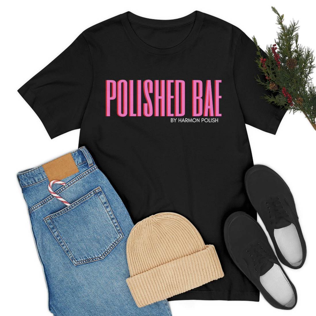 Polished Bae: Unisex Jersey Short Sleeve Tee