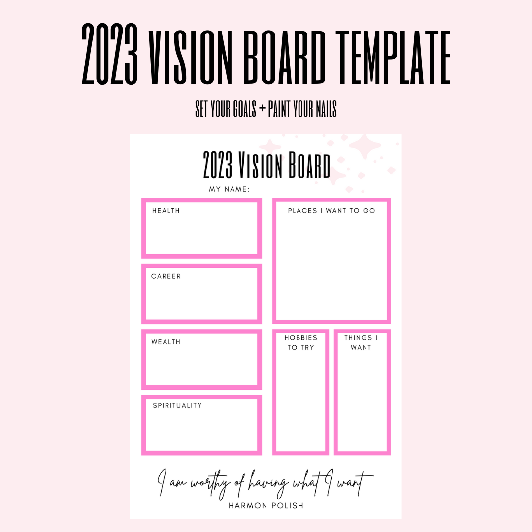 2023 Vision Board