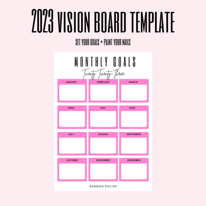 2023 Vision Board