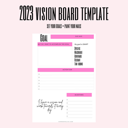 2023 Vision Board